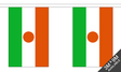 Flagmania Niger Bunting, 9 metre bunting