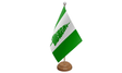 Flagmania Norfolk Island wooden hand flags, 9x6 inch, pack of 12, no bases
