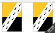 Flagmania Norfolk New (No Crest) Bunting, 9 metre bunting