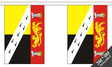 Norfolk Old (with Crest) 3 metre bunting, 10 flags - Flagmania