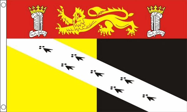 Flagmania Norfolk Crest 8ft x 5ft polyester flag