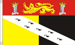 Flagmania Norfolk Crest 8ft x 5ft polyester flag