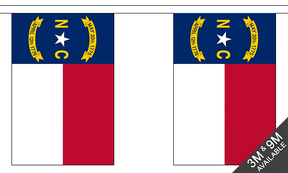 Flagmania North Carolina Bunting, 9 metre bunting