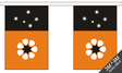 Flagmania Northern Territory Bunting, 9 metre bunting