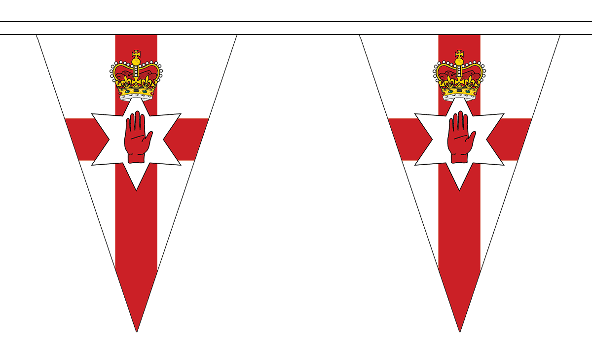 Flagmania Northern Ireland 5 metre bunting