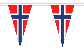 Flagmania Norway 5 metre bunting