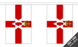 Northern Ireland 3 metre bunting, 10 flags - Flagmania