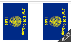 Flagmania Oregon Bunting, 9 metre bunting