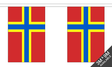 Orkney New 3 metre bunting, 10 flags - Flagmania