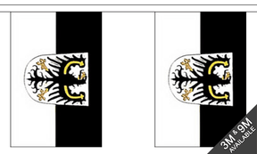Ostpreussen 3 metre bunting, 10 flags - Flagmania