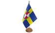 Flagmania Pembrokeshire wooden hand flags, 9x6 inch, pack of 12, no bases