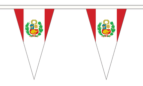 Flagmania Peru Crest 5 metre bunting