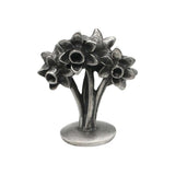 English made pewter daffodils floral figurine alternate view
