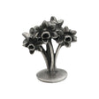 English made pewter three daffodils ornament first view