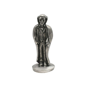 English made pewter Dracula vampire ornament front view