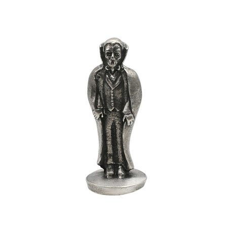 English made pewter Dracula vampire ornament front view