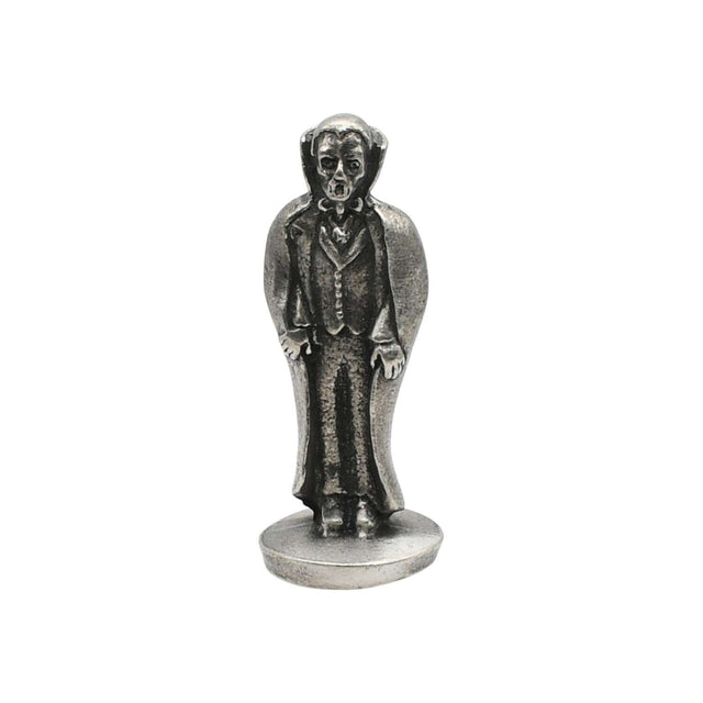 English made pewter Dracula vampire ornament front view