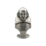Pewter William Shakespeare bust ornament front showing named base