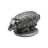 English made pewter sheep ornament first view