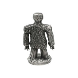 English made pewter Wicker Man ornament back