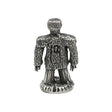 English made pewter Wicker Man ornament front