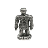 English made pewter Wicker Man ornament front