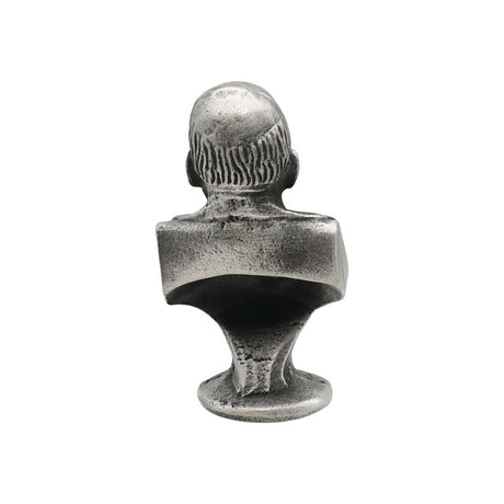 English made pewter Winston Churchill ornament rear view