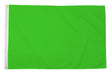 Flagmania Plain Neon Green 5ft x 3ft Polyester Flag