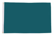 Flagmania Plain Teal 5ft x 3ft Polyester Flag