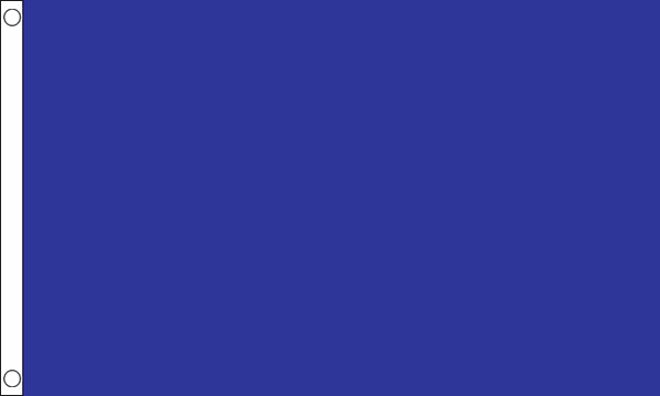 Flagmania Plain Blue NYLON 5ft x 3ft Nylon Flag