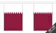 Flagmania Qatar Bunting, 9 metre bunting