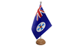 Flagmania Queensland wooden hand flags, 9x6 inch, pack of 12, no bases
