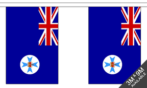 Flagmania Queensland Bunting, 9 metre bunting