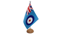 Flagmania RAF Ensign wooden hand flags, 9x6 inch, pack of 12, no bases