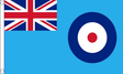 Flagmania RAF Ensign 3ft x 2ft Nylon Flag on white background