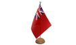 Flagmania Red Ensign wooden hand flags, 9x6 inch, pack of 12, no bases