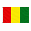 Red, yellow and green Irish county flag, 5ft x 3ft