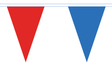 Flagmania Red and Royal Blue Triangle Bunting 20 metre bunting