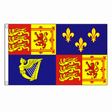 Queen Anne Royal Banner 1707–14 centred on square white background