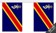 Flagmania Royal Electrical and Mechanical Engineers Bunting, 9 metre bunting