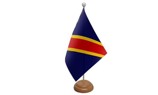 Flagmania Royal Electrical and Mechanical Engineers wooden hand flags, 9x6 inch, pack of 12, no bases
