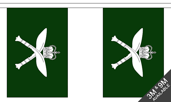 Royal Gurkhas 3 metre bunting, 10 flags - Flagmania