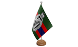 Flagmania Royal Irish Regiment wooden hand flags, 9x6 inch, pack of 12, no bases