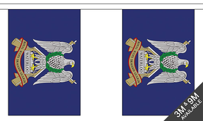 Flagmania Royal Scots Dragoon Guards Bunting, 9 metre bunting
