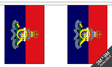 Royal Artillery Regiment 3 metre bunting, 10 flags - Flagmania