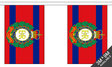 Flagmania Royal Engineers Corps Bunting, 9 metre bunting