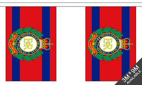 Flagmania Royal Engineers Corps Bunting, 9 metre bunting