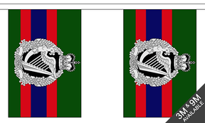 Royal Irish Regiment 3 metre bunting, 10 flags - Flagmania