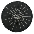 Masonic All Seeing Eye Embroidered Sew / Iron on Patch 75mm x 75mm