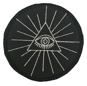 Masonic All Seeing Eye Embroidered Sew / Iron on Patch 75mm x 75mm